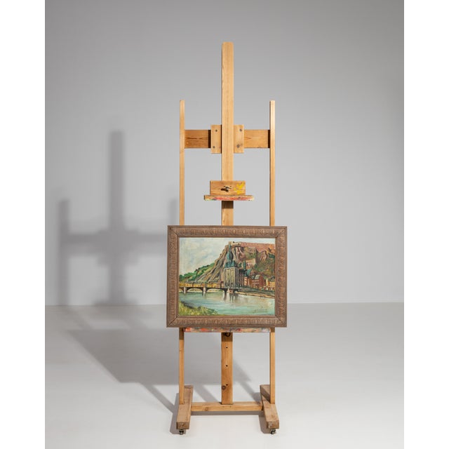19th Century French Wooden Artist’s Easel For Sale - Image 12 of 13