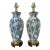 Vintage Frederick Cooper Ceramic Lamps With Exotic Bird Motif- A Pair For Sale
