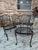 Woodard Florentine Orleans Pattern Iron Patio Chairs - Set of 4 For Sale In Atlanta - Image 6 of 8