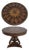 Maitland Smith Round Mahogany Spiro Center Table For Sale