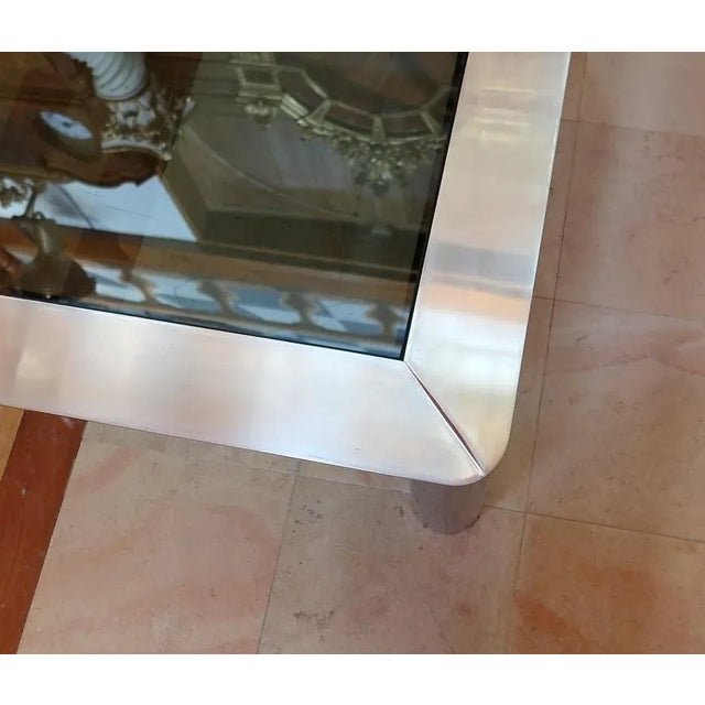 Industrial Coffee Table attributed to Sergio Mazza for Cinova, 1960s For Sale - Image 3 of 9
