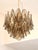 Brass Contemporary Modern Smoked-Fumè "Rondini" Murano Glass Chandelier For Sale - Image 8 of 8