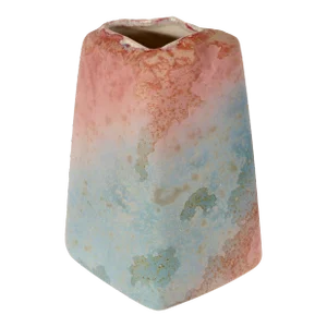 Vintage Raku Vase by Tony Evans