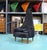 Mid-Century Modern 1960s Attributed to Adrian Pearsall High Back Throne Chair For Sale - Image 3 of 4