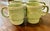 Mid 20th Century Jadeite Green Style Stacking Mugs For Sale - Image 9 of 12