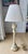 Mid 20th Century Rare Sirmos “Tête De Femme” Figural Table Lamp in the Style of Diego Giacometti With Original Silk String Shade For Sale In Chicago - Image 6 of 12