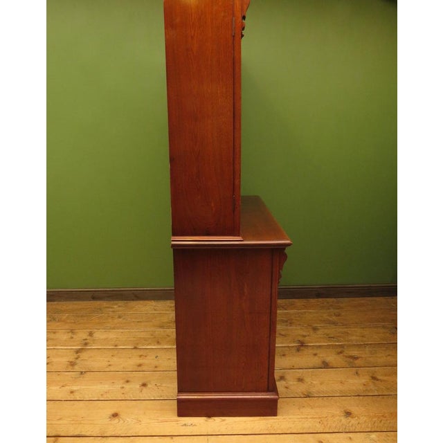 Two Part Book Cabinet with Glazed Top, 1890s For Sale - Image 5 of 17