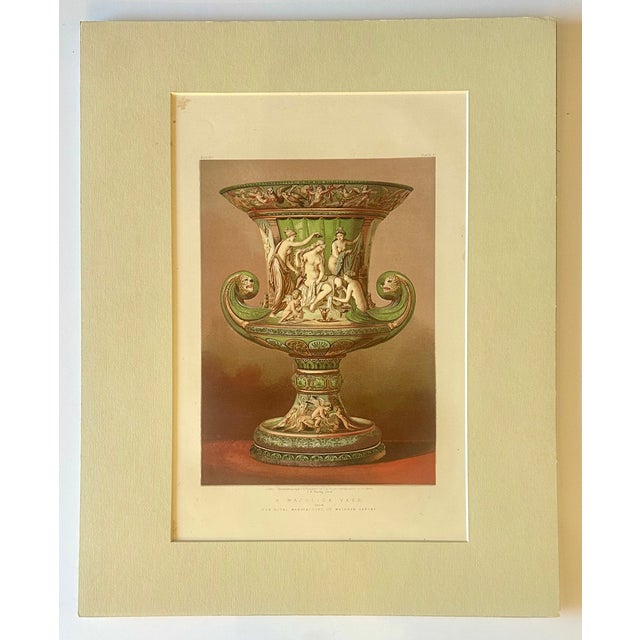 Original chromolithograph from Masterpieces of Industrial Art &amp; Sculpture at the International Exhibition, 1862, Day &...