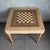Vintage Light Wood Inlaid Game Table For Sale - Image 4 of 12
