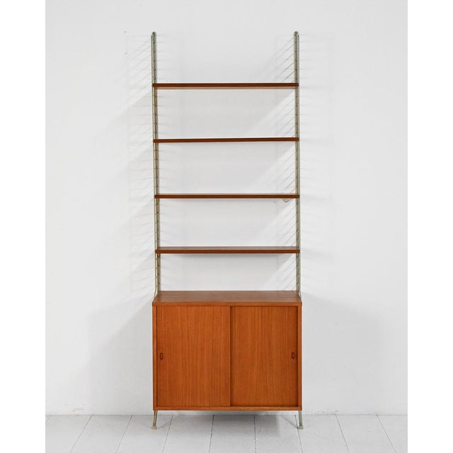 String Bookcase by Nisse Strinning, 1950s For Sale - Image 4 of 10