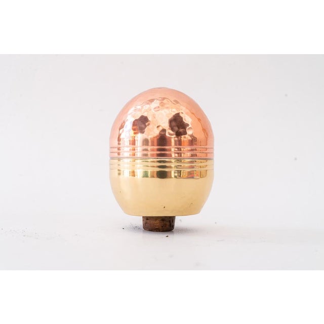 Art Deco Bottle Stoppers in Brass, 1920s, Set of 6 For Sale - Image 11 of 18
