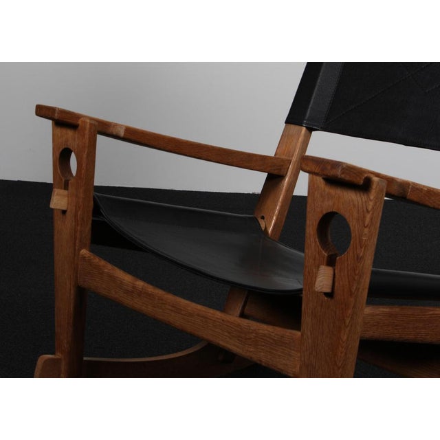 Rocking Chair attributed to Hans J. Wegner for Getama, 1970s For Sale - Image 6 of 10
