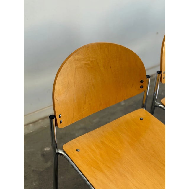 Postmodern Post Modern Dining Chairs - Set of Six For Sale - Image 3 of 18