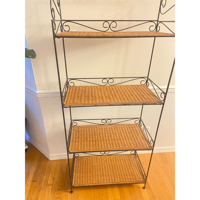 1980s Vintage Shelving Unit For Sale - Image 9 of 11