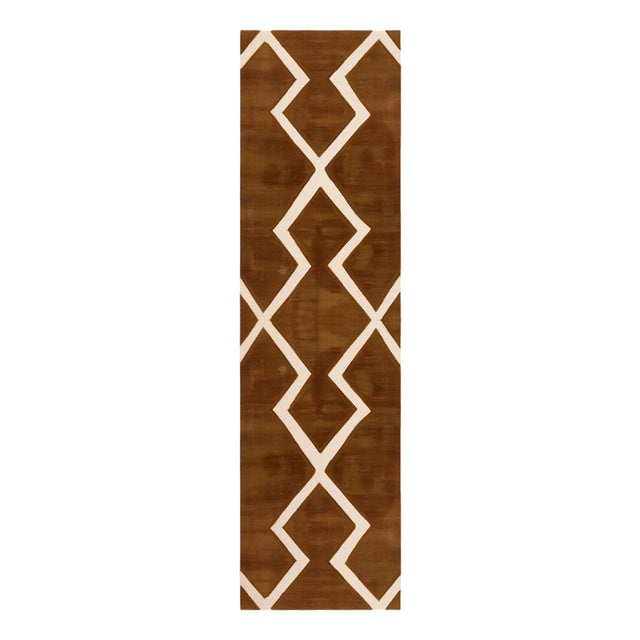 Cinnamon Runner Rug by Tapis Studio for Hommés Studio For Sale