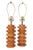 Mid 20th Century Mid 20th Century Mid Century Modern Stacked Wood Table Lamps For Sale - Image 5 of 12