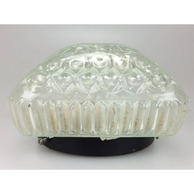 60s 70s lamp Ceiling Lamp Flush Mount Glass Space Age Design Item: Ceiling Lamp Manufacturer: Condition: good Period:...