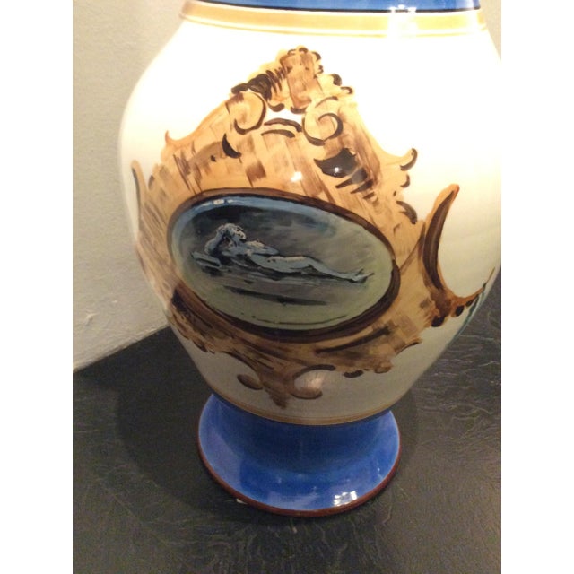 Large Porcelain Floor Vase by Richard Ginori, Italy, Late 19th Century For Sale - Image 6 of 14