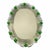 Venetian Murano Glass Oval Floral Wall Mirror by Simoeng, in Exhibition Piece conditions. Designed from 2000