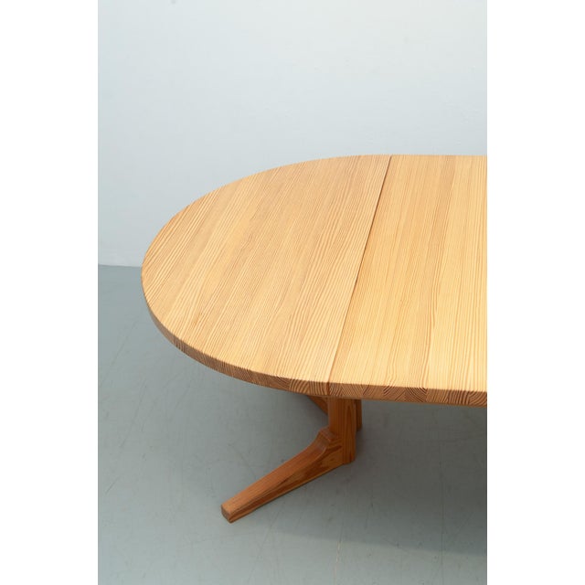Extendable Pine Dining Table from Silkeborg Møbelfabrik, 1970s For Sale - Image 16 of 18