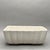 Mid-Century Modern Vintage White Hull Usa Ceramic Ribbed Planter F42 For Sale - Image 3 of 9