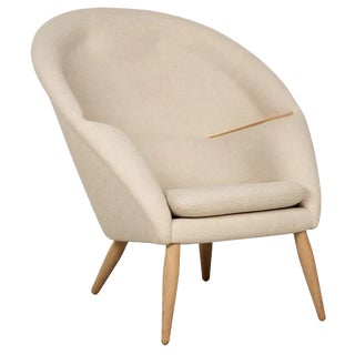 Oda Armchair in Beige Fabric from Audo For Sale