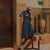 Mid 19th Century Antique Orientalist Painting of a Lamplighter in an Interior Scene For Sale - Image 5 of 10
