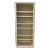 Caracole Modern Matte Pearl Finished Reeded Higher Love Bookshelf For Sale
