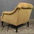 Textile French 19th Century Tufted Suede Armchair With Purple Buttons For Sale - Image 7 of 11