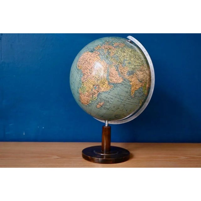 Art Deco Globe by Paul Oestergaard for Columbus For Sale - Image 9 of 11