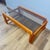 Coffee Table in Pine with Smoked Glass Top, 1970s For Sale - Image 9 of 18