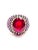 Art Deco Bochic "Orient" Vintage Ruby, Emerald & Sapphire Ring Set 18K Gold & Silver For Sale - Image 3 of 18