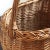Wood Large French-Style Oval Market Basket For Sale - Image 7 of 13