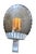 Tin With Pewter Wash Sconces With Great Scalloped Edges, Circa 1930, Set 3 For Sale In Los Angeles - Image 6 of 6