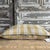 French Linen Lumbar Case– Vichy Paille For Sale - Image 4 of 5