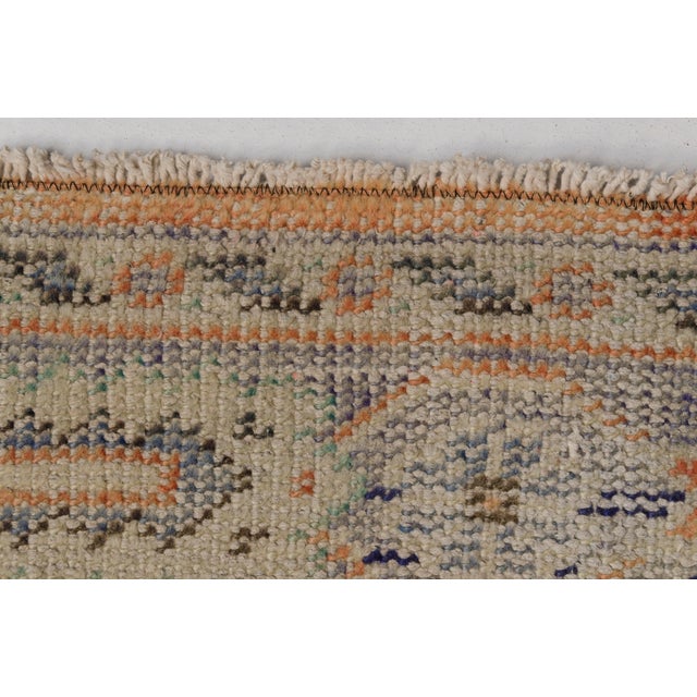 1960s Vintage Antique Hallway Runner For Sale - Image 5 of 10