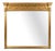 Large Regency Style Carved Giltwood Overmantel Mirror For Sale