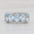 Gemstone Information: - Natural Aquamarine - Total Carats - 7.5ctw Cut - Oval Color - Light Blue / Aqua Treatment - Heated...