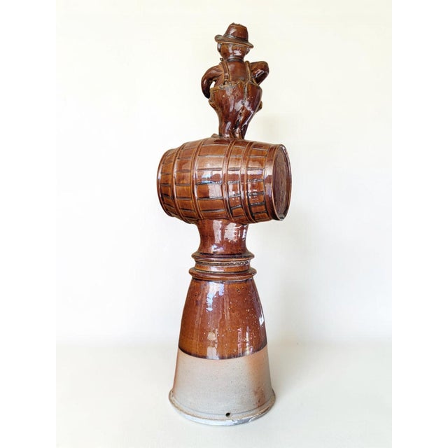 1980s Roof Finial Signed Seguin (Jean Claude and Sabine) / Puisaye For Sale - Image 5 of 11