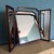 Vintage Triptych Mirror with Adjustable Centre Mirror For Sale - Image 4 of 12