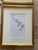 Vintage Framed Manet Aquarelle Letter Prints, Set of 9 For Sale - Image 9 of 12