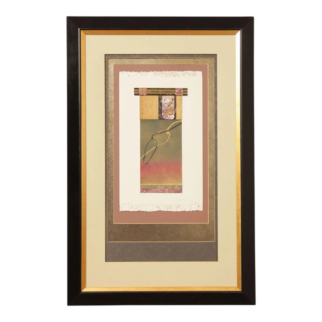 Windsor Art 'Mikado II' Mixed Media Collage For Sale