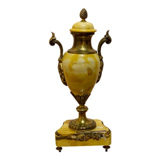 Antique Louis XVI Style Marble Vase For Sale