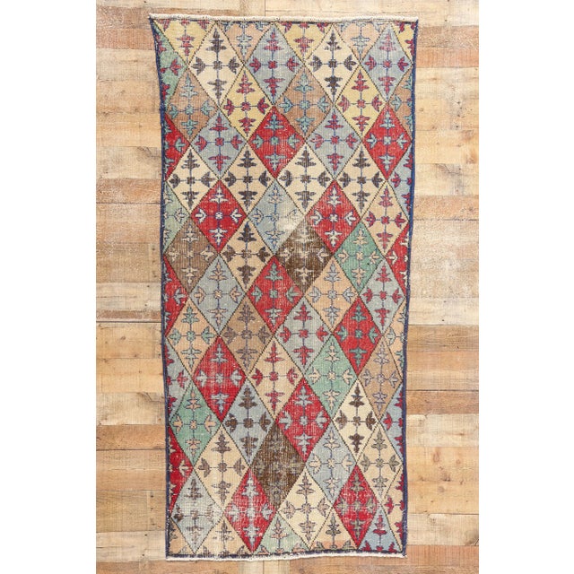 Vintage Turkish Sivas Rug - 04'04 x 07'02 For Sale - Image 9 of 9