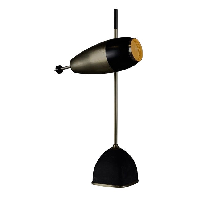 Model 577 Desk Lamp attributed to Lumi Milan by Oscar Torlasco, 1950s For Sale