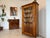 Biedermeier Display Cabinet in Walnut For Sale - Image 10 of 17
