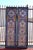 Antique Victorian Gothic Hand-Painted Stained Glass Windows in Wood Frames, Circa 1900 – Pair For Sale - Image 10 of 18