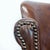 Restoration Hardware Professor Leather Lounge Chair For Sale - Image 9 of 11
