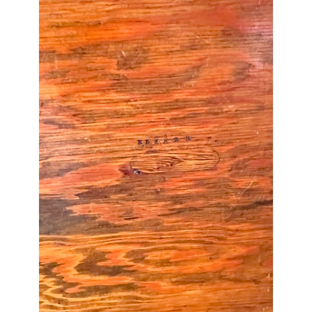 Mid 20th Century Brutalist Style MCM Wood Bookcase Magazine Stand For Sale - Image 18 of 18
