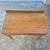 Mengel Furniture Co. 1950s Raymond Loewy for Mengel MCM Petite Oak Desk Vanity Console Table For Sale - Image 4 of 15
